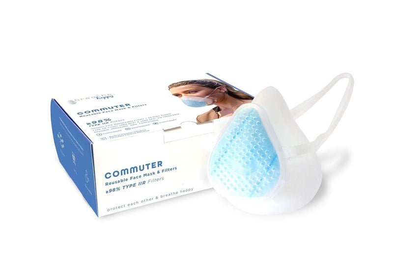 Commuter Reusable Face Mask by Breathe Happy